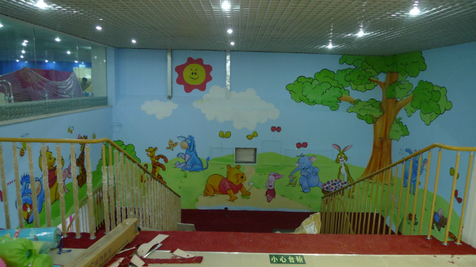 幼儿园彩绘